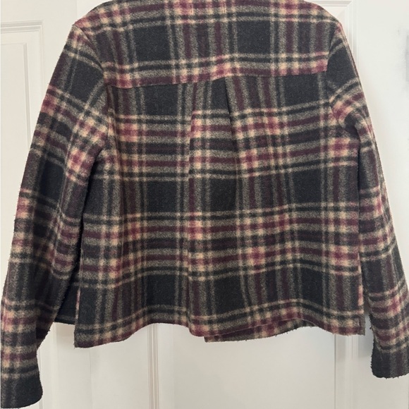 Banana Republic Plaid Short Jacket - Picture 3 of 5